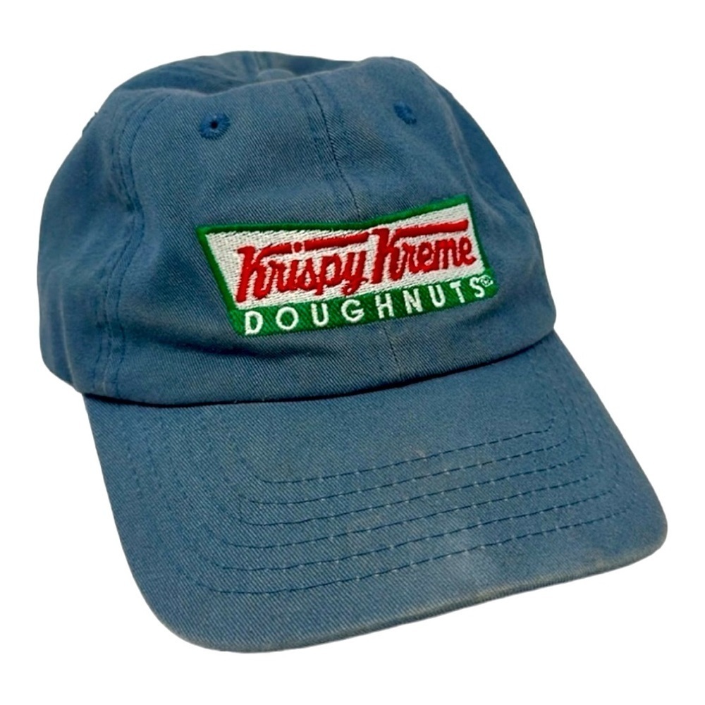 Kristy Kreme Embroidered Baseball Dad Hat Blue